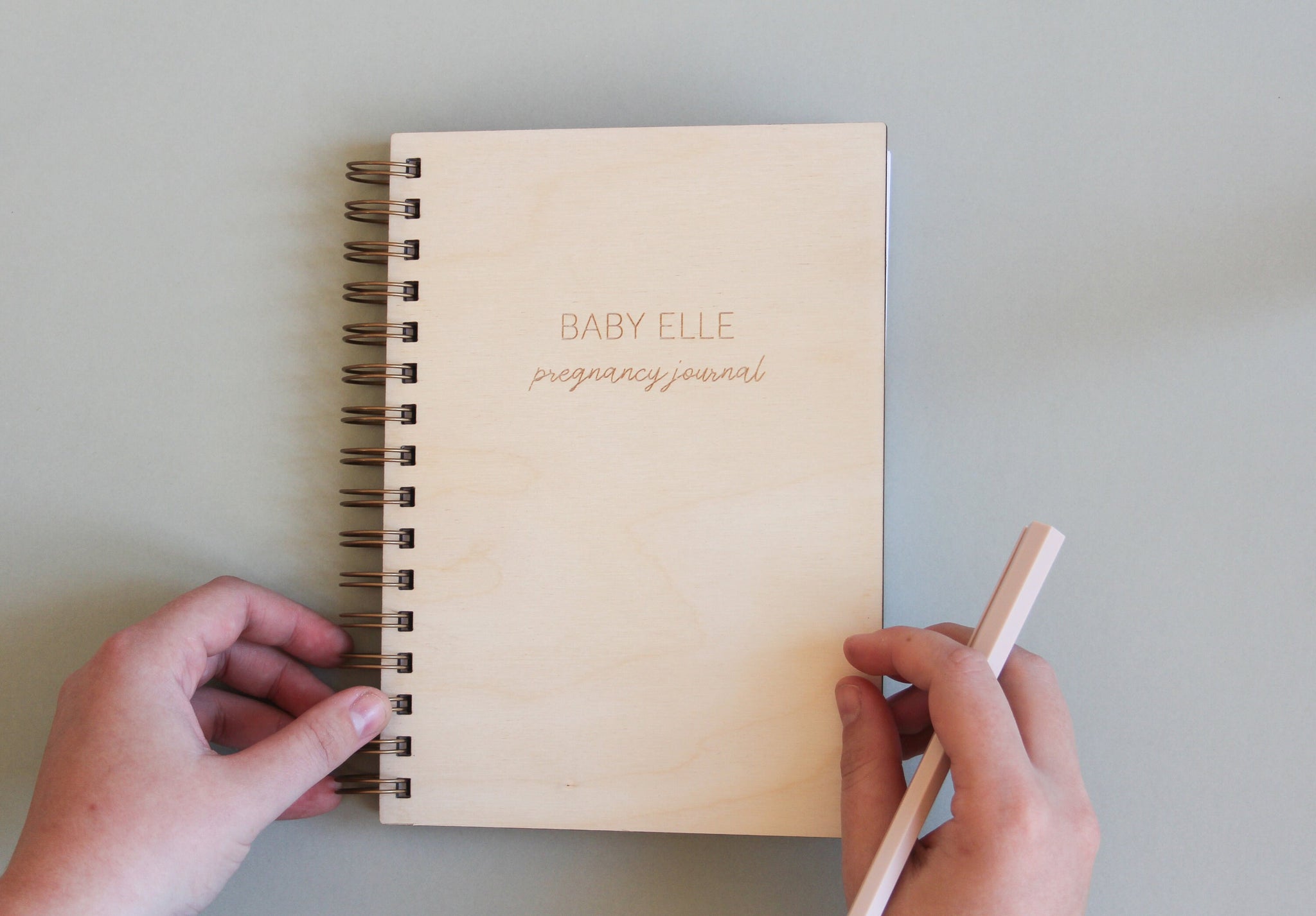 Personalised Pregnancy Journal, Baby Journal