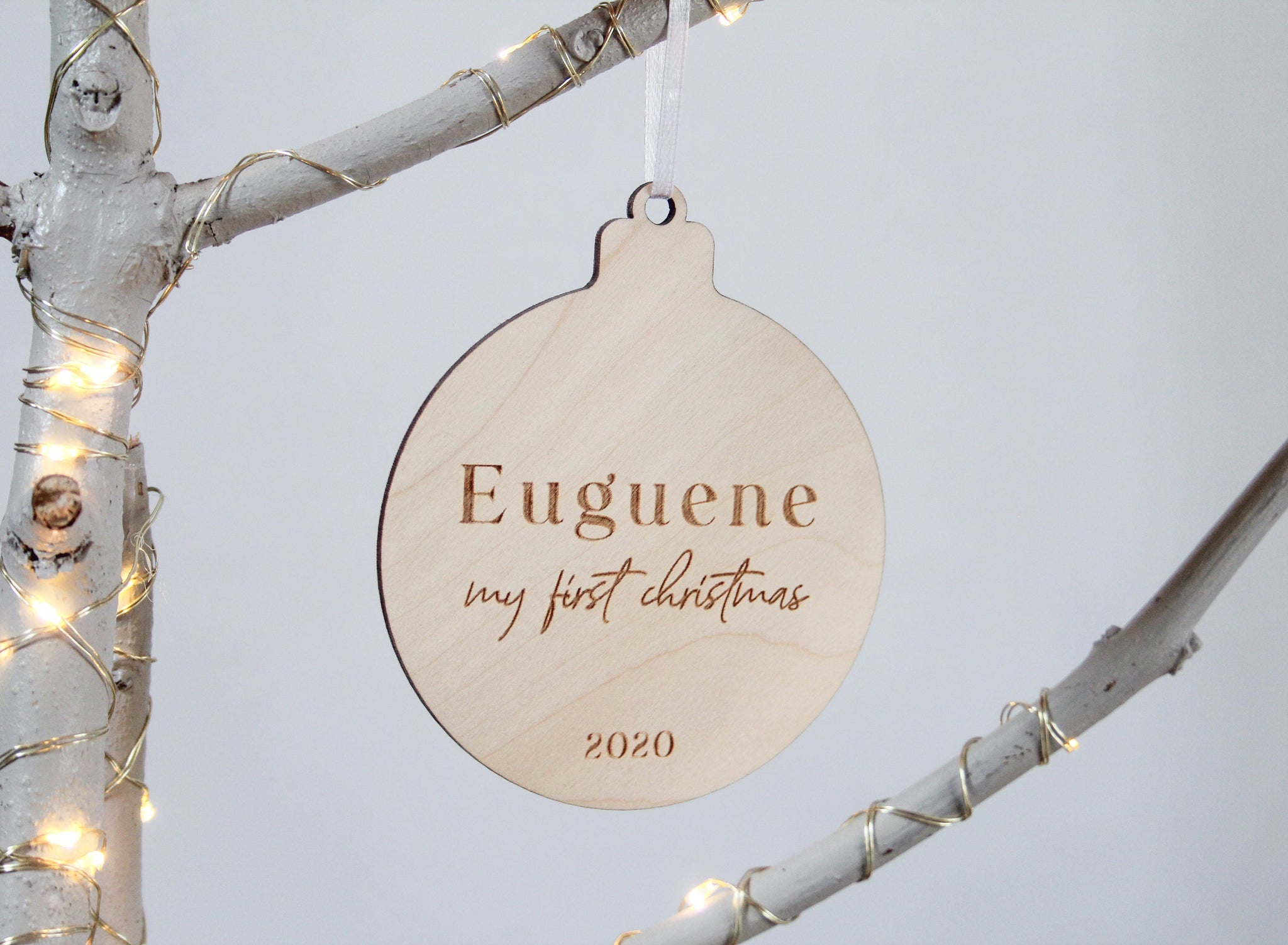 Wooden Ornament, Family Christmas Bauble