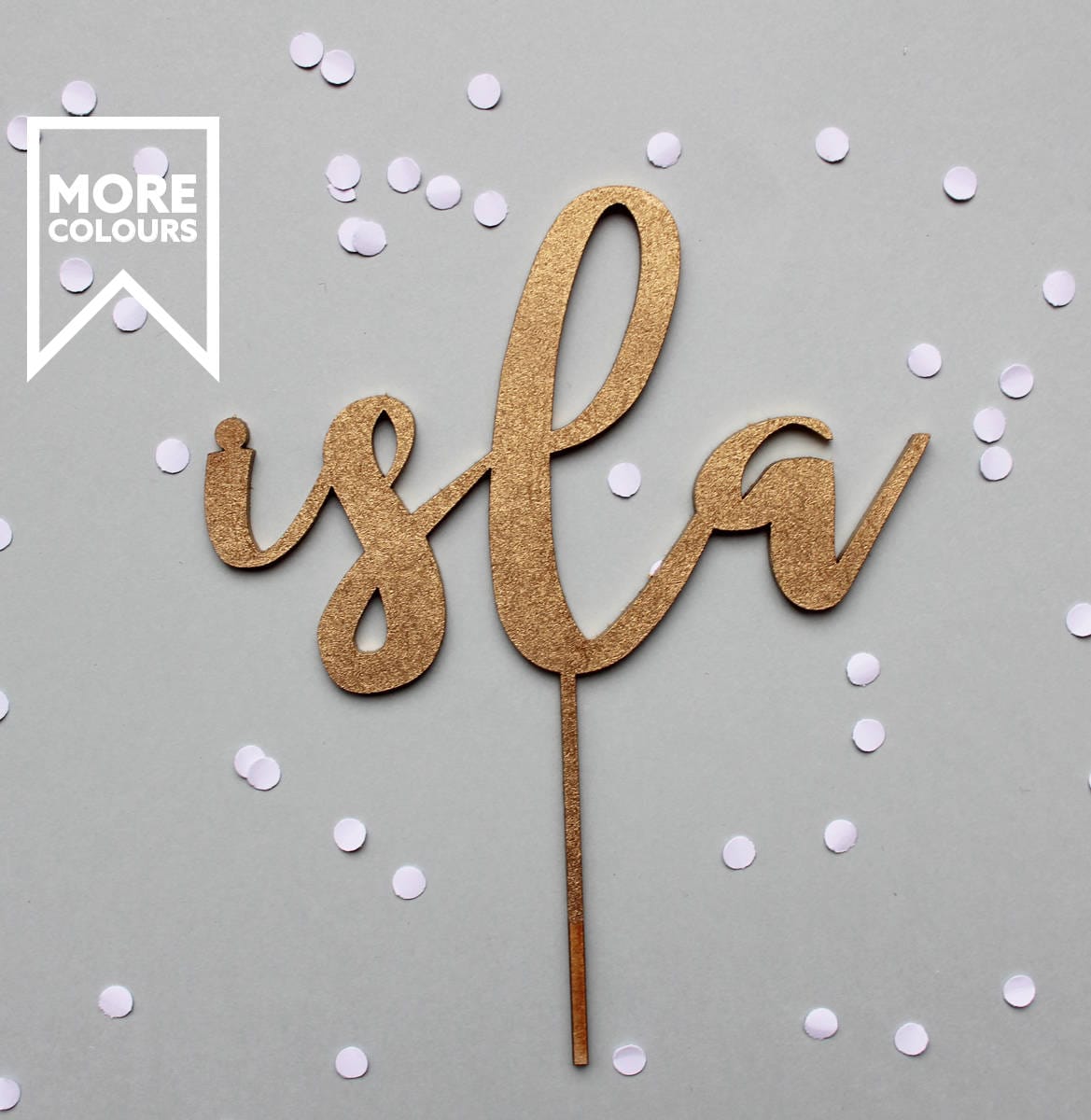 Custom Name Cake Topper, Name Cake Topper