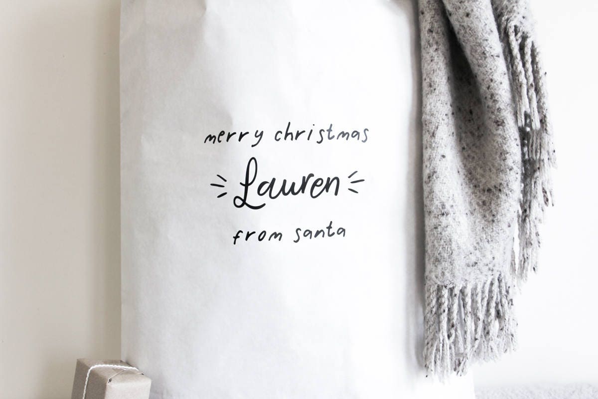 Custom Xmas Sack, Custom Xmas Bag