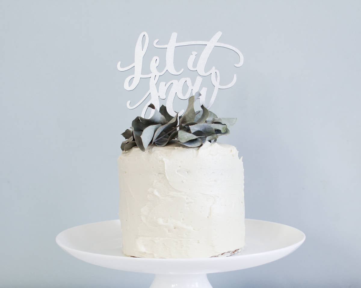 Christmas Cake Topper, Xmas Cake Topper