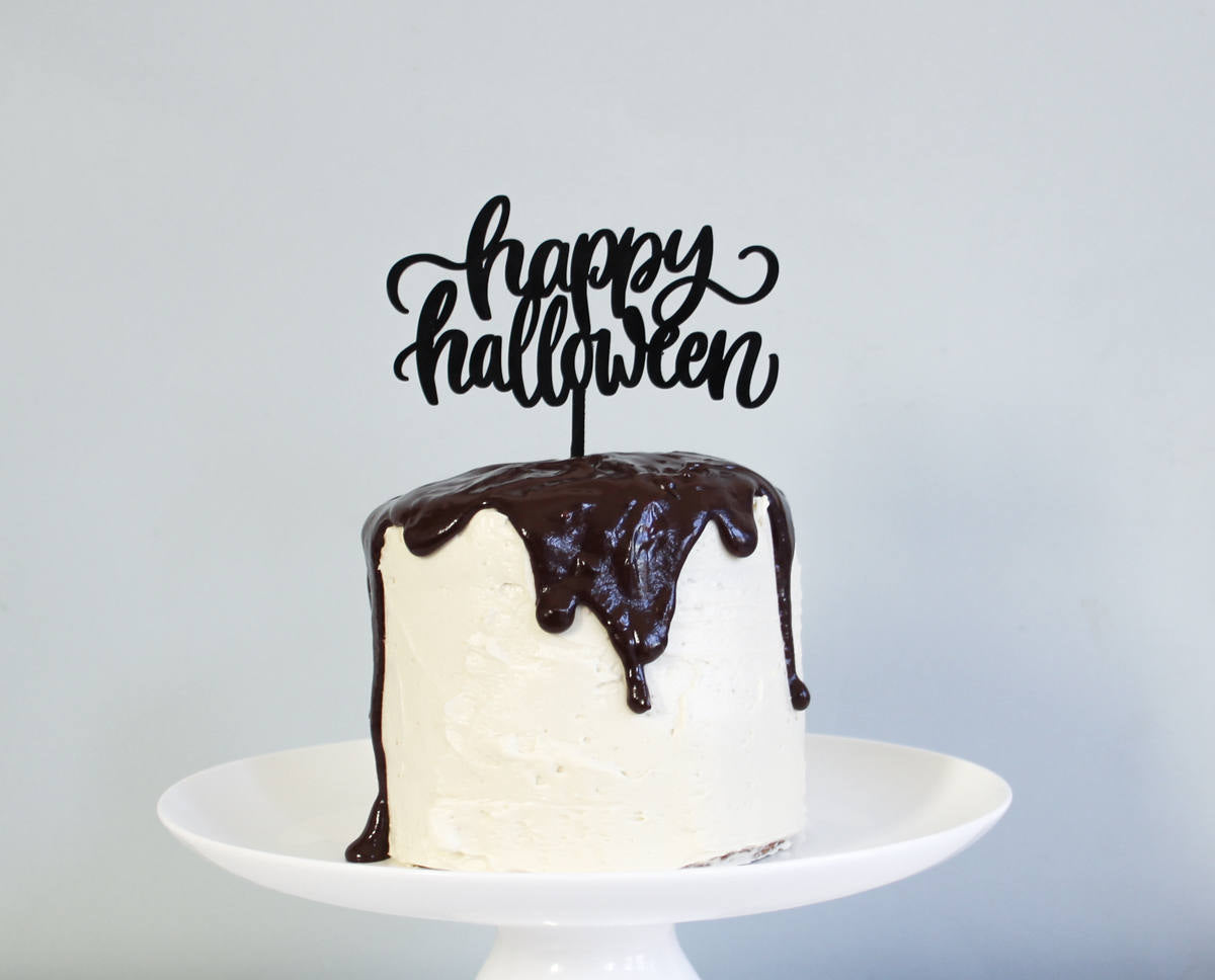 Halloween Cake Topper, Halloween Party 2017