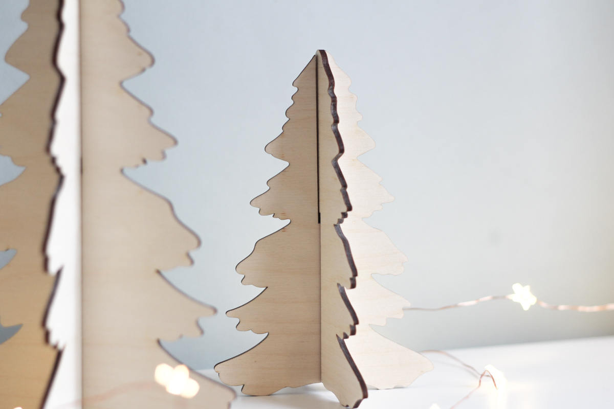 Wooden Christmas Tree, Wood Trees