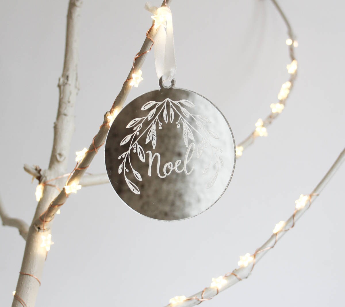 Personalised Christmas Bauble, Xmas Decor Bauble