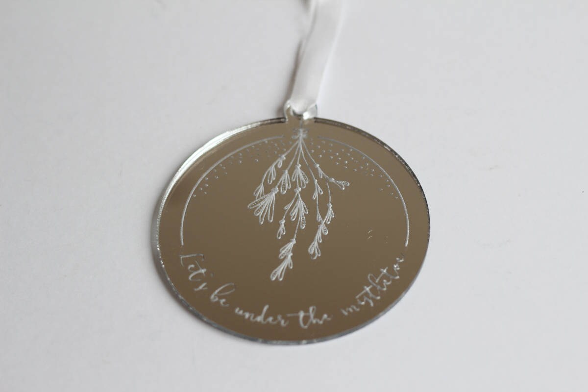 Mistletoe Bauble, Christmas Gift