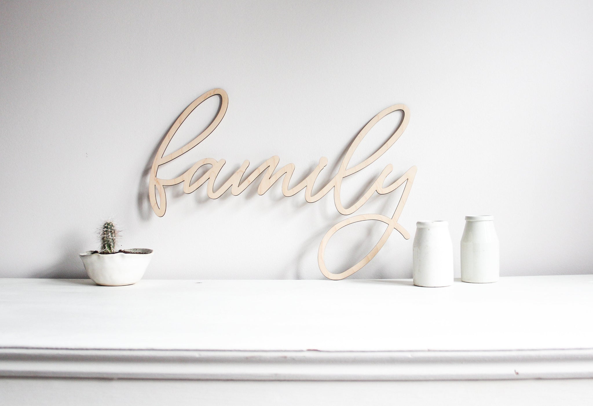 Wooden Family Sign Family Wall Sign Wooden Wall Art Rustic Home Decor