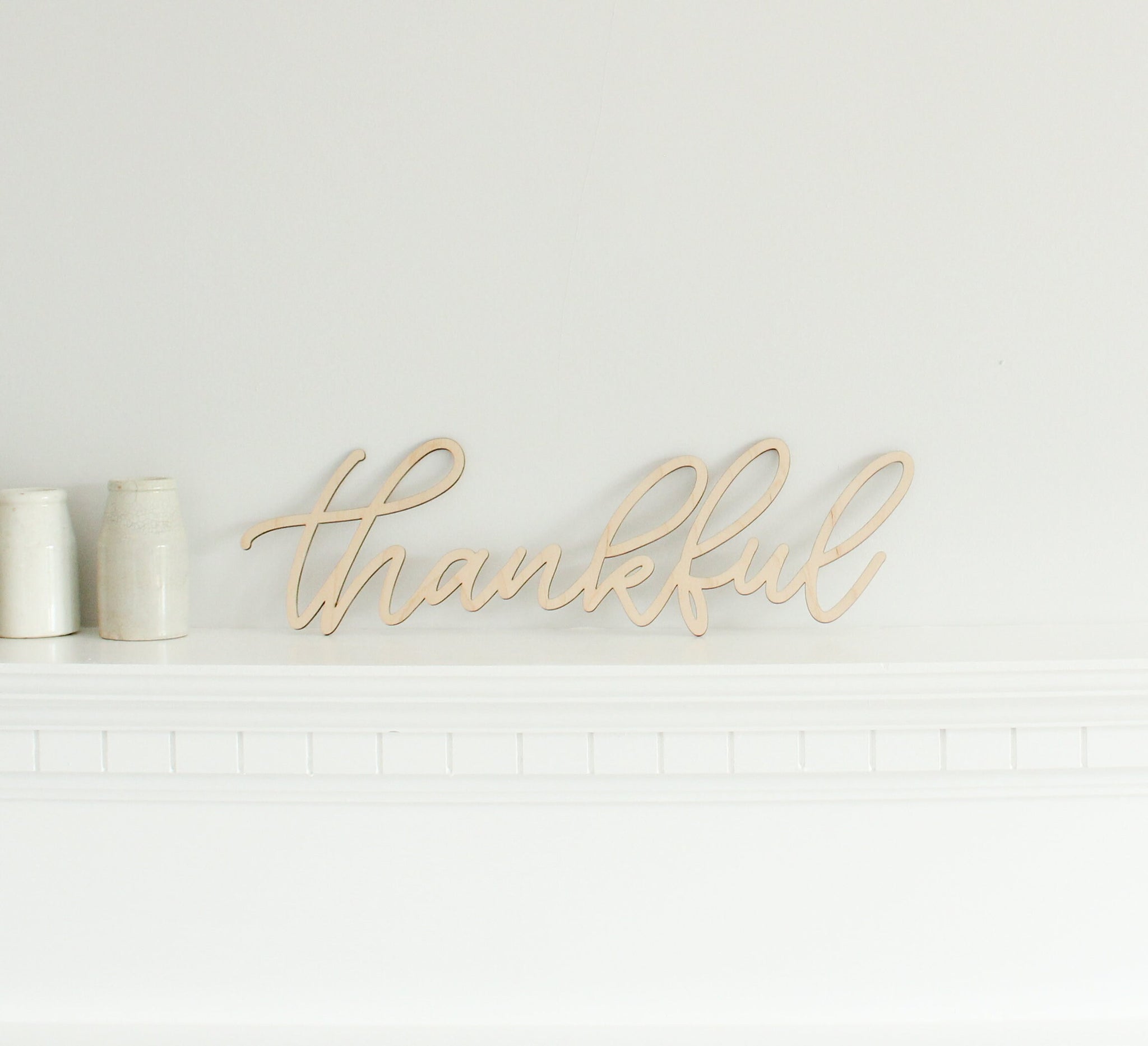 Wooden Thankful Sign, Wall Art Wall Decor Wood Sign Home Decor Wood Wall Hanging Housewarming Gift Rustic Home Decor Thanksgiving Gift Signs