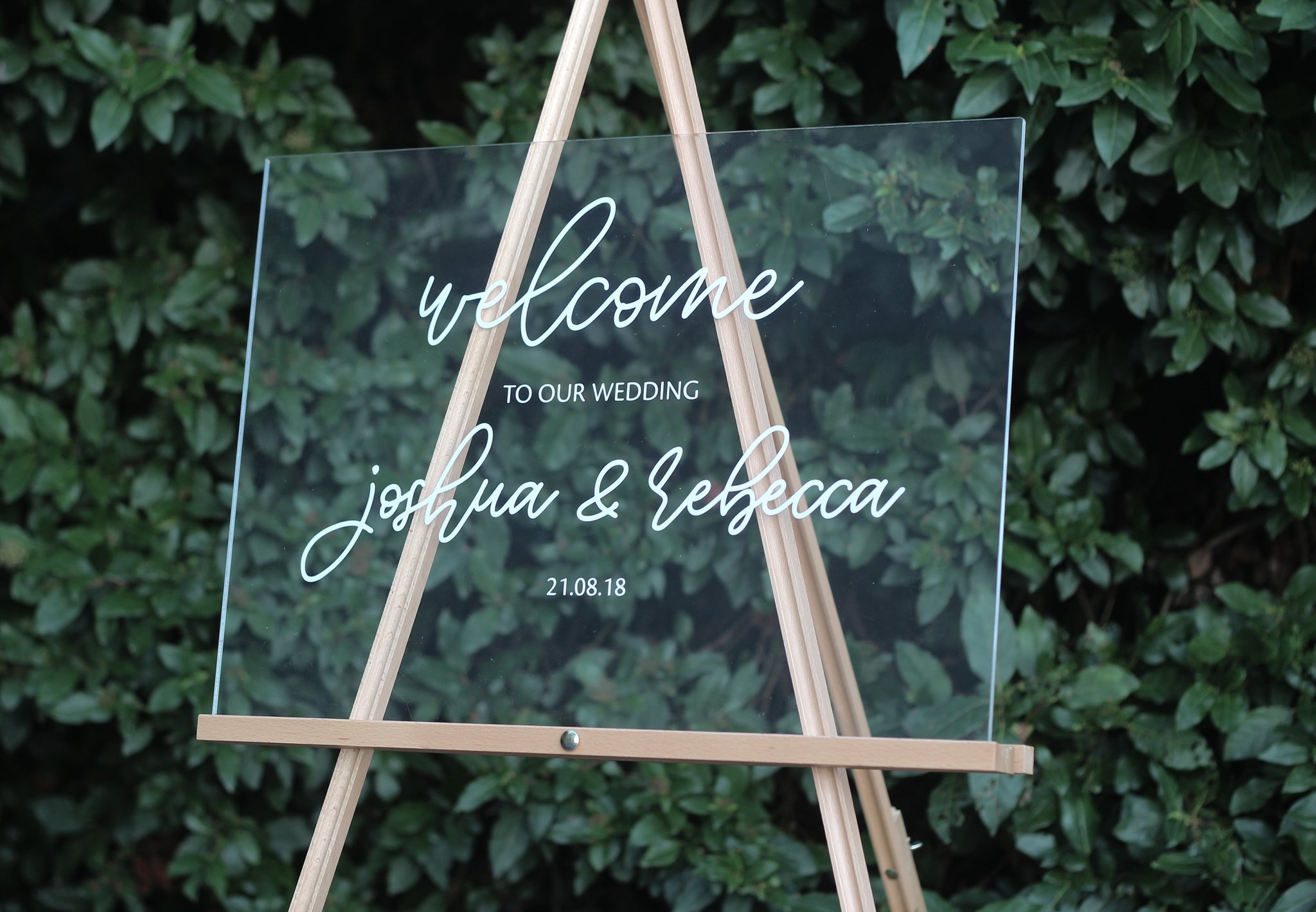 Wedding Sign, Wedding Welcome Sign