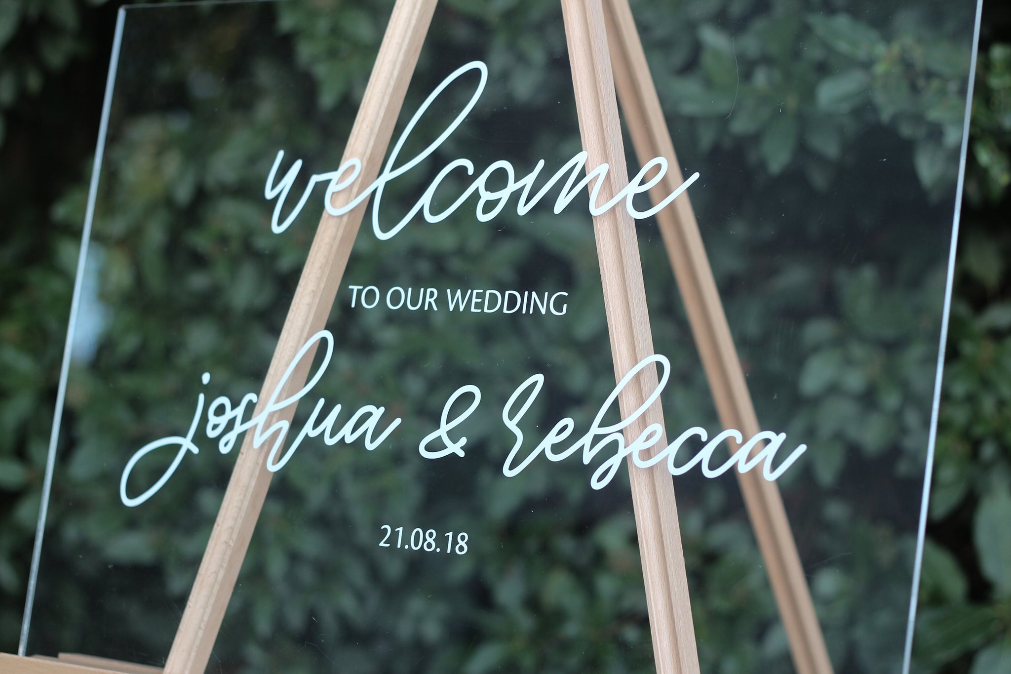 Wedding Sign, Wedding Welcome Sign