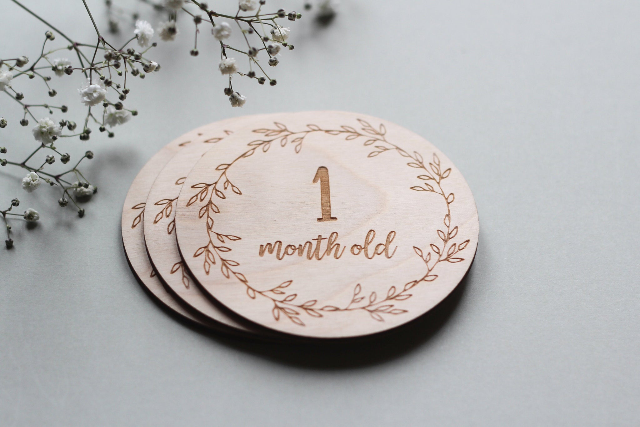 Baby Milestone Cards, Baby Shower Gift