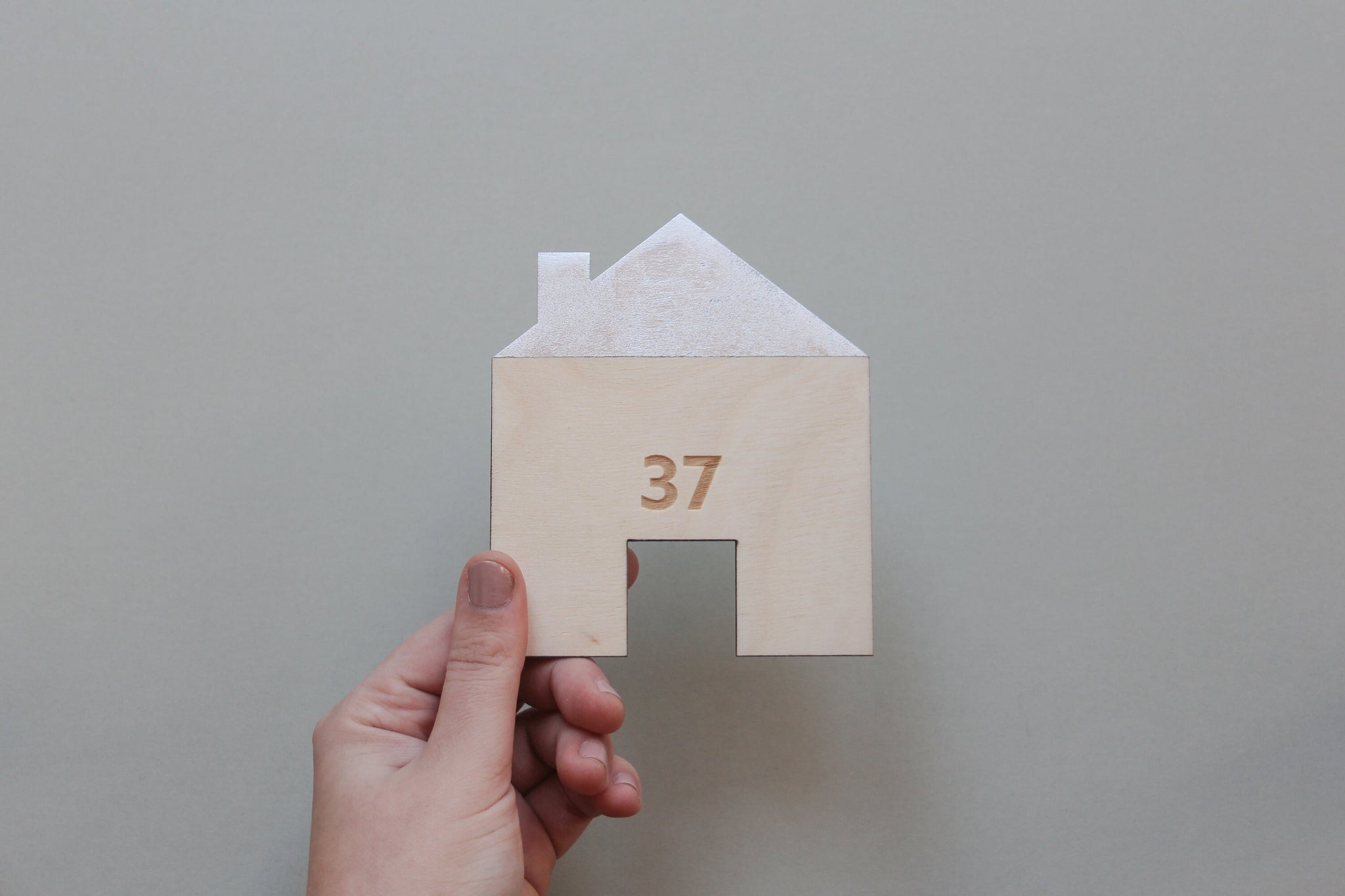 Personalised Wooden Card, New Homeowner