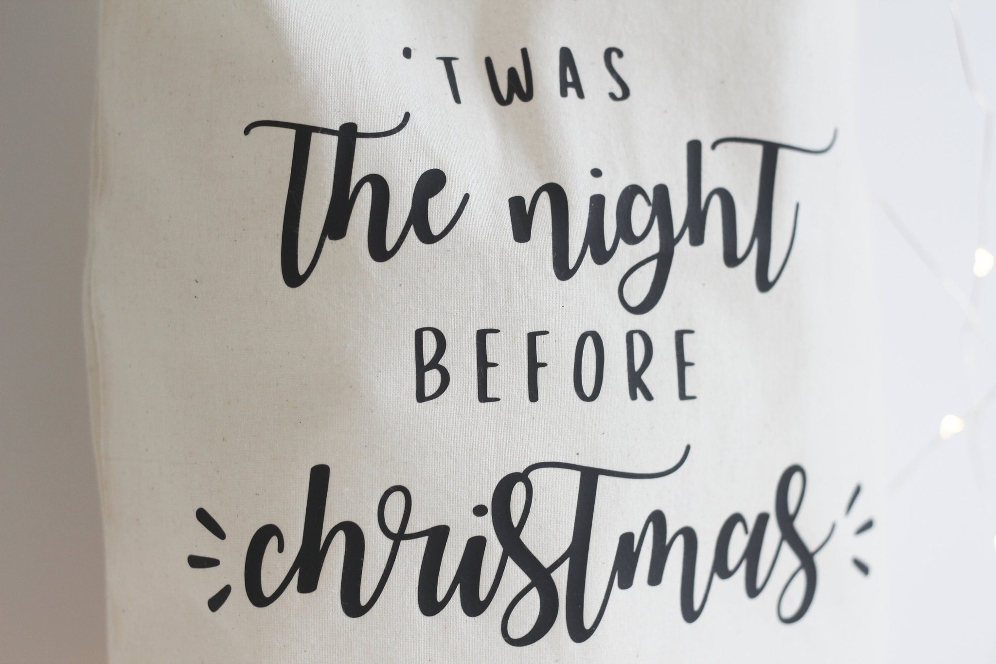 Personalised Santa Sack, Custom Santa Sack