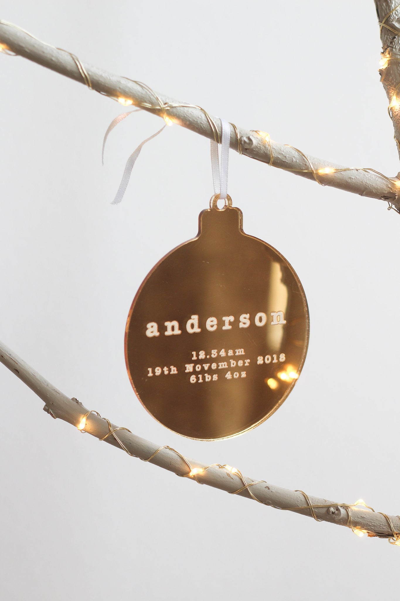 Personalised Christmas Bauble, Personalised Bauble