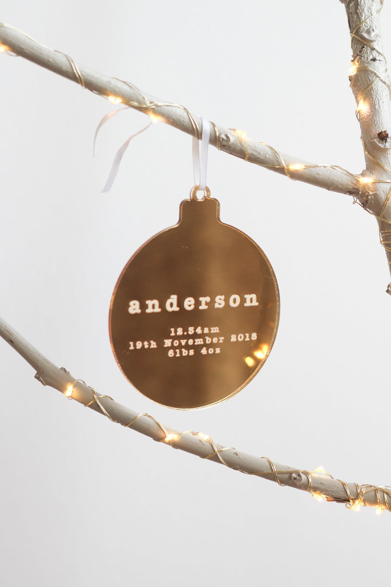 Personalised Christmas Bauble, Personalised Bauble