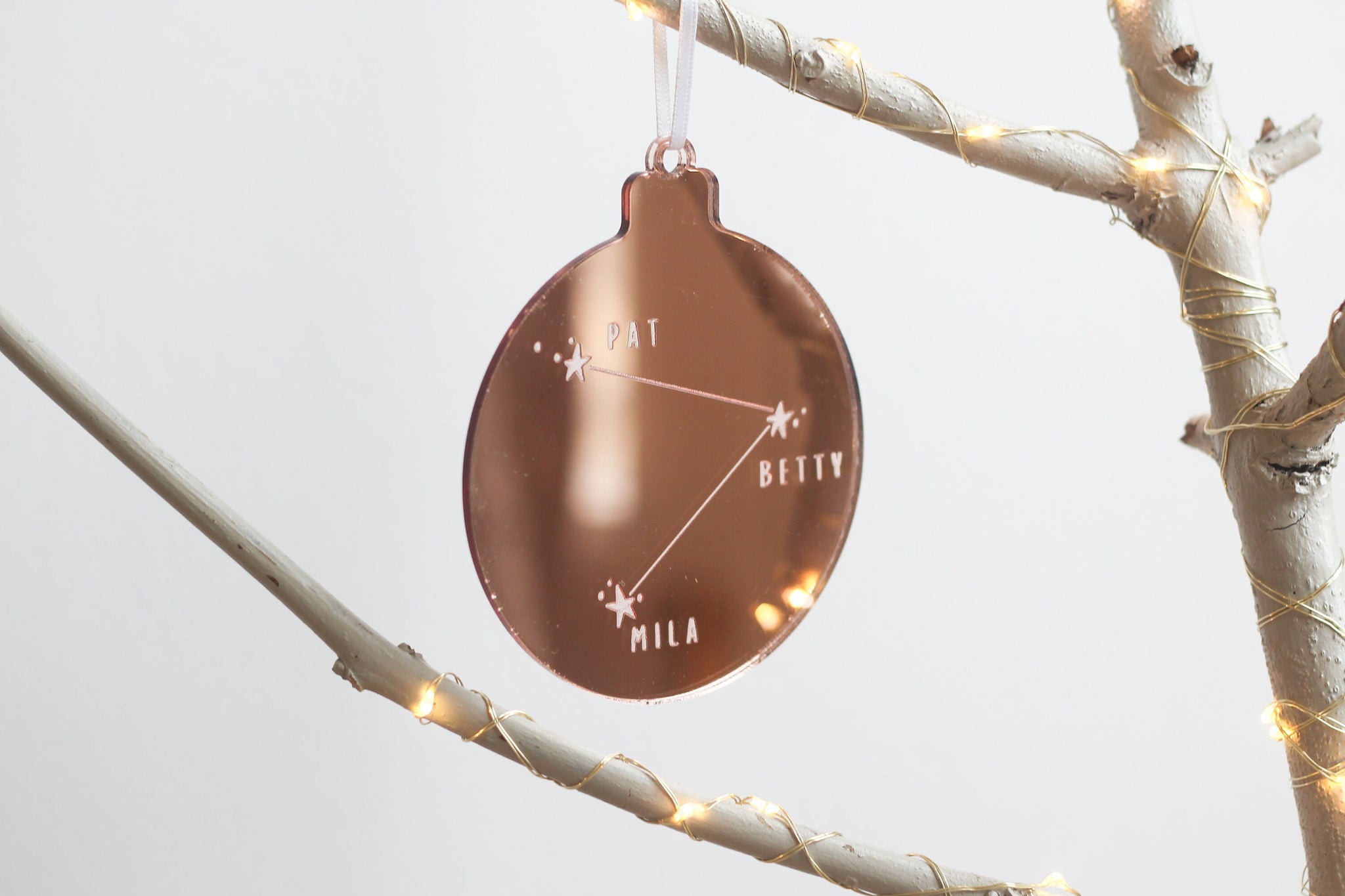 Personalised Ornament, Family Christmas Bauble