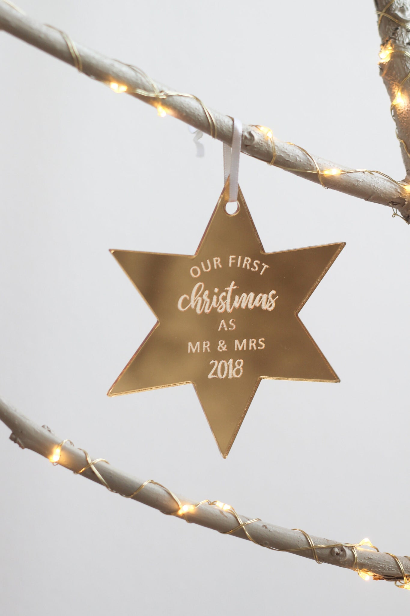 Personalised Ornament, Our First Xmas