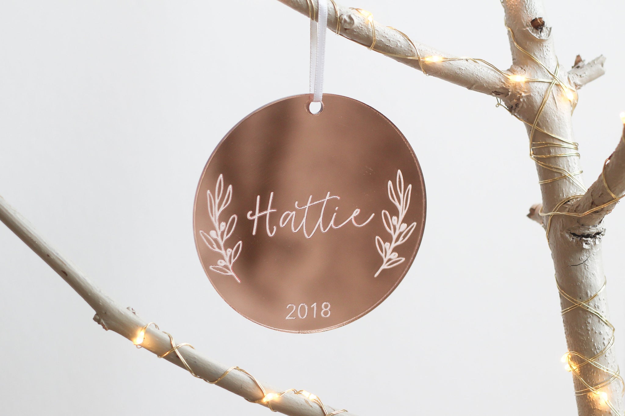 Personalised Ornament, Custom Name Bauble