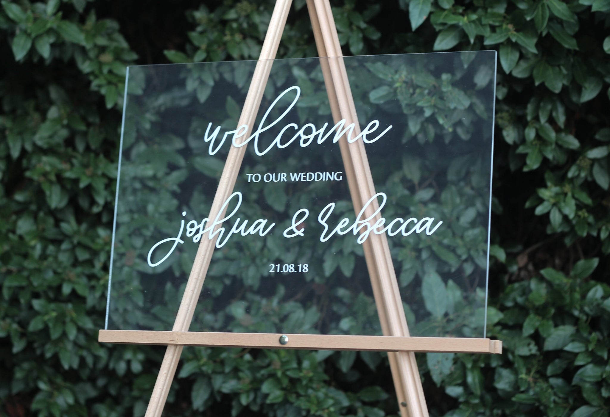 Wedding Sign, Wedding Welcome Sign