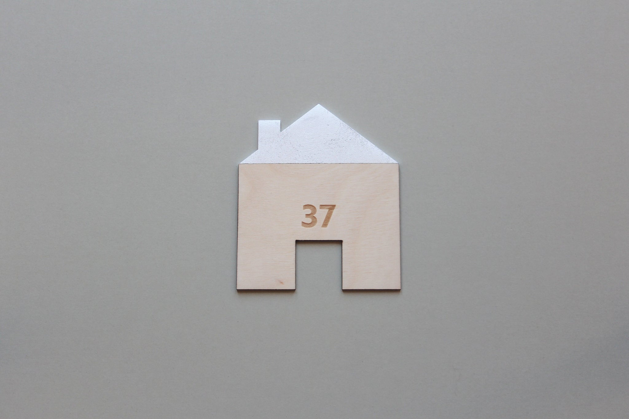 Personalised Wooden Card, New Homeowner