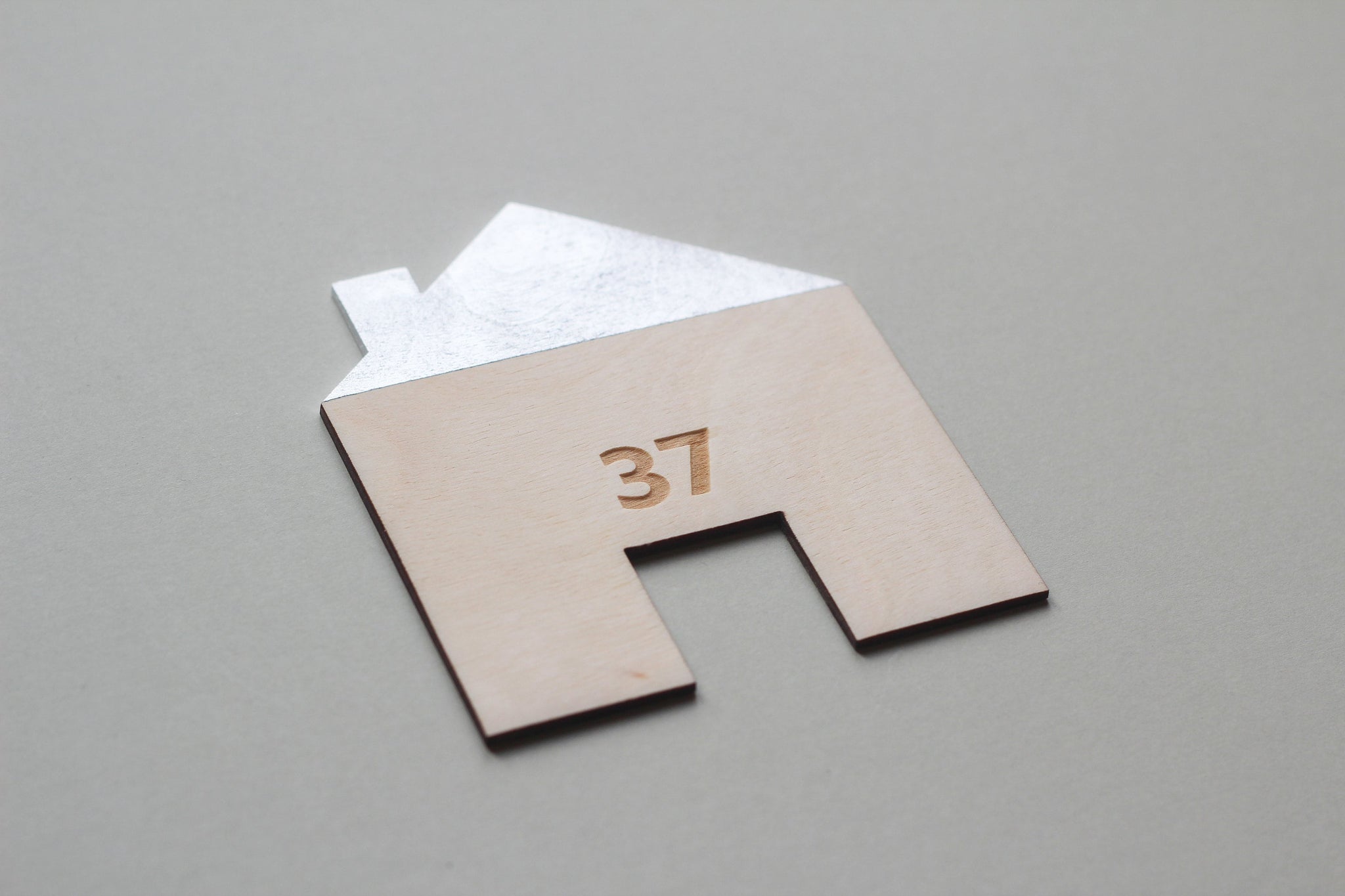 Personalised Wooden Card, New Homeowner