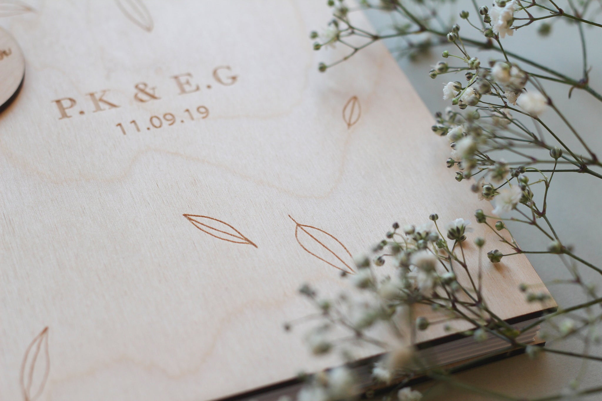 Floral Guestbook, Initial Guestbook