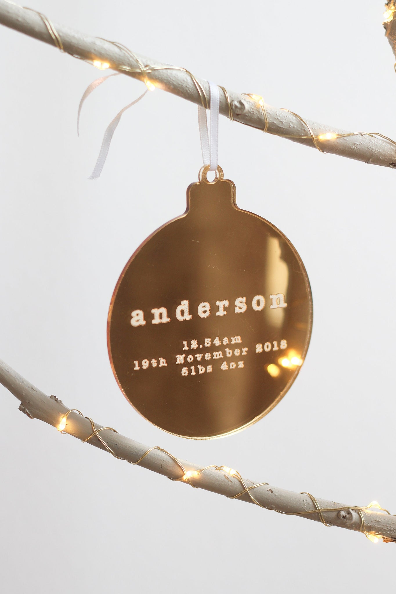 Personalised Christmas Bauble, Personalised Bauble