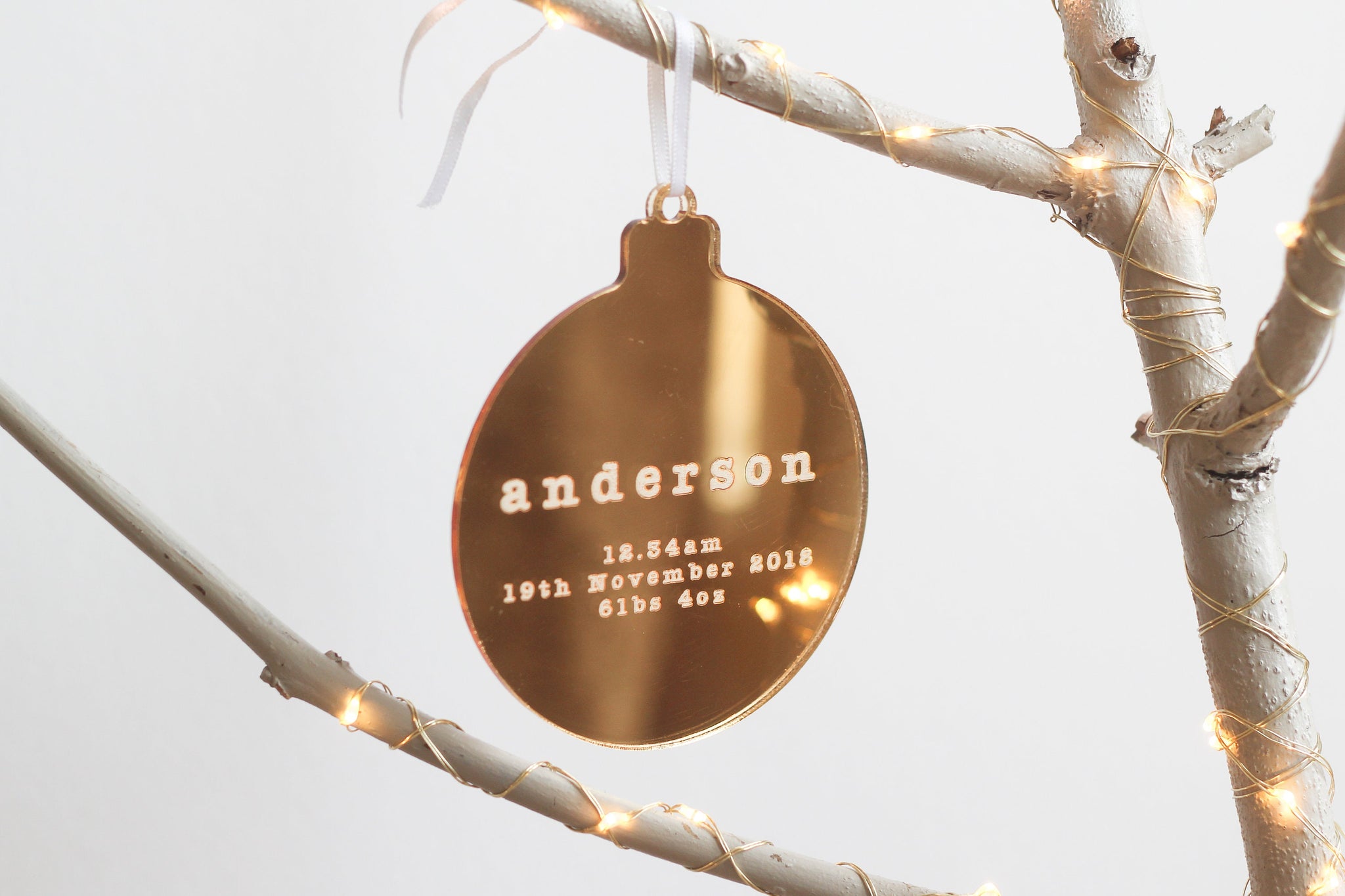 Personalised Christmas Bauble, Personalised Bauble