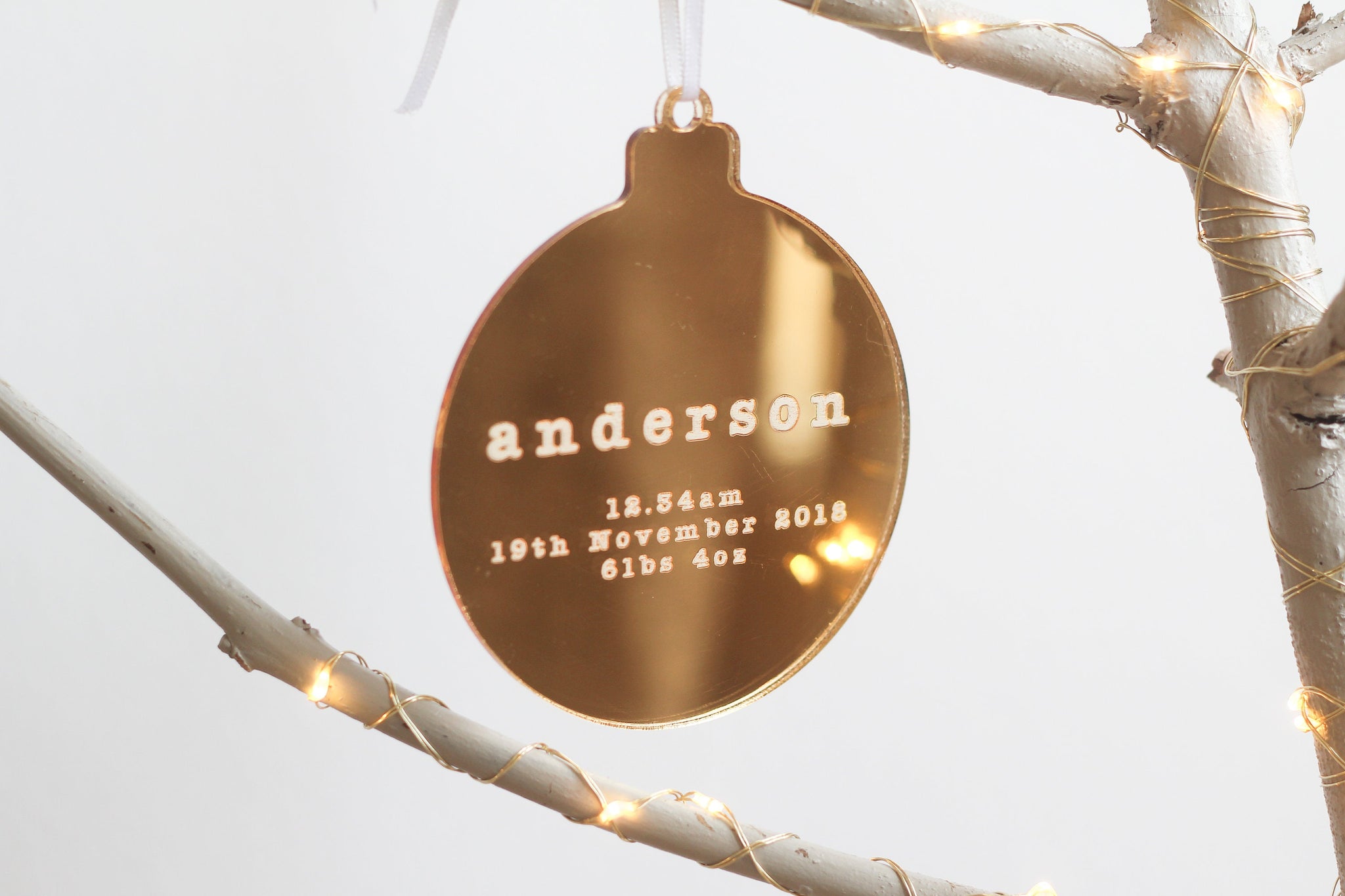 Personalised Christmas Bauble, Personalised Bauble