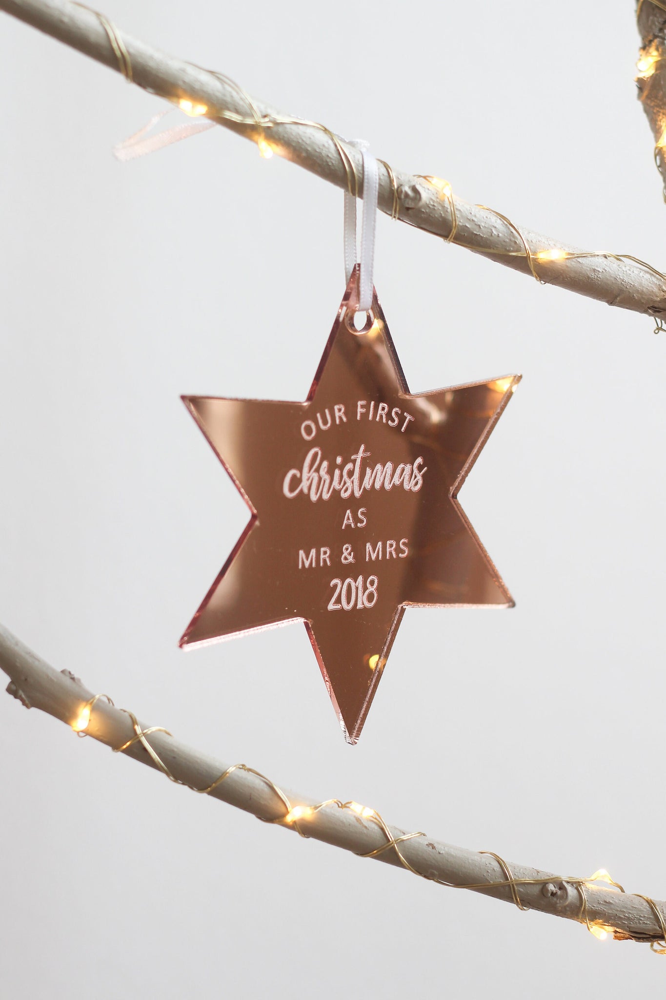 Personalised Ornament, Our First Xmas