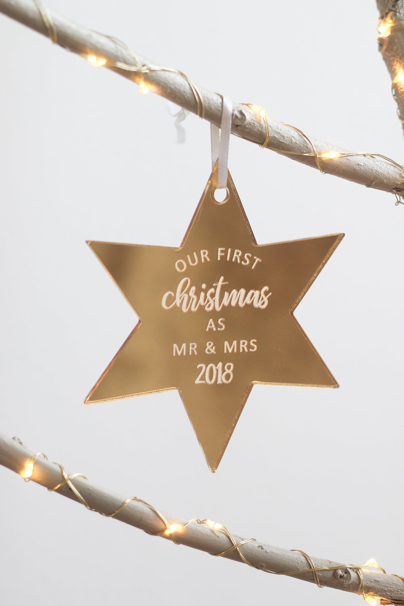 Personalised Ornament, Our First Xmas