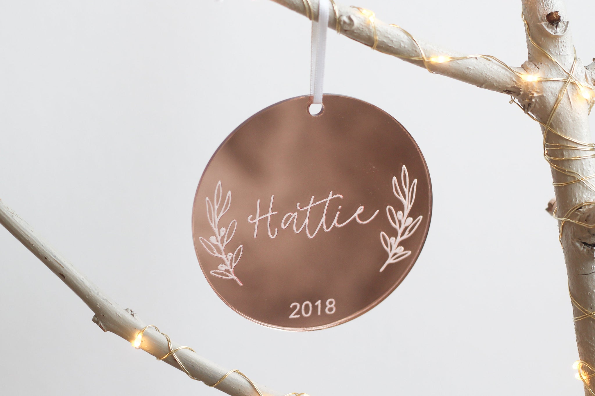 Personalised Ornament, Custom Name Bauble