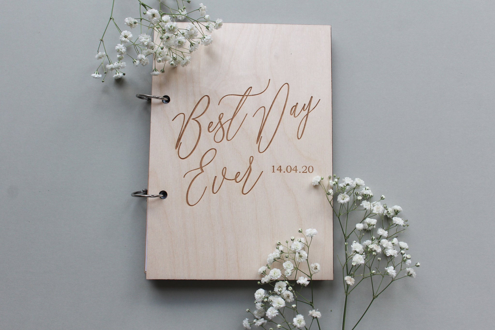 Best Day Ever Guestbook, Cursive Guest Book