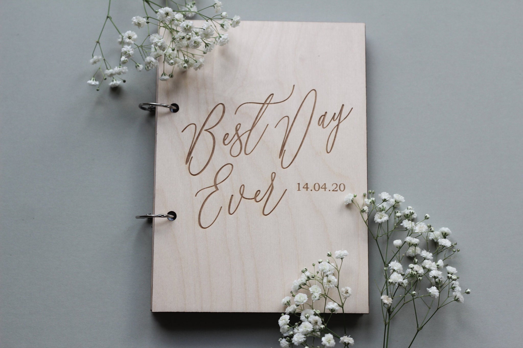 Best Day Ever Guestbook, Cursive Guest Book