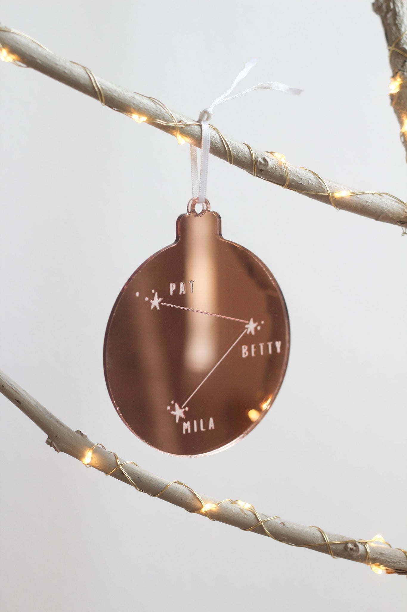 Personalised Ornament, Family Christmas Bauble