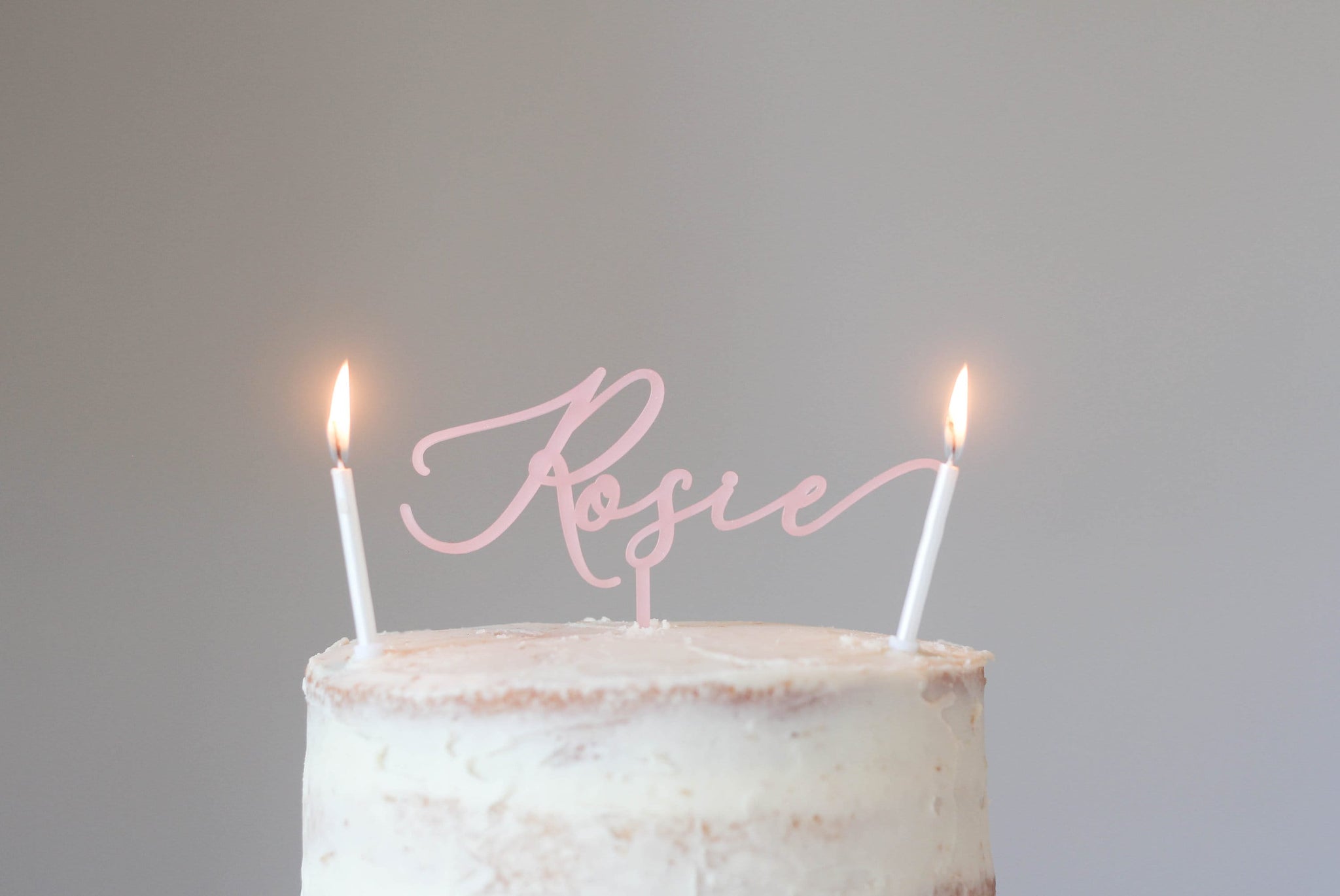 Custom Name Cake Topper Perfect To Finish That Unique Cake For Someones Birthday Or Other Special Celebration