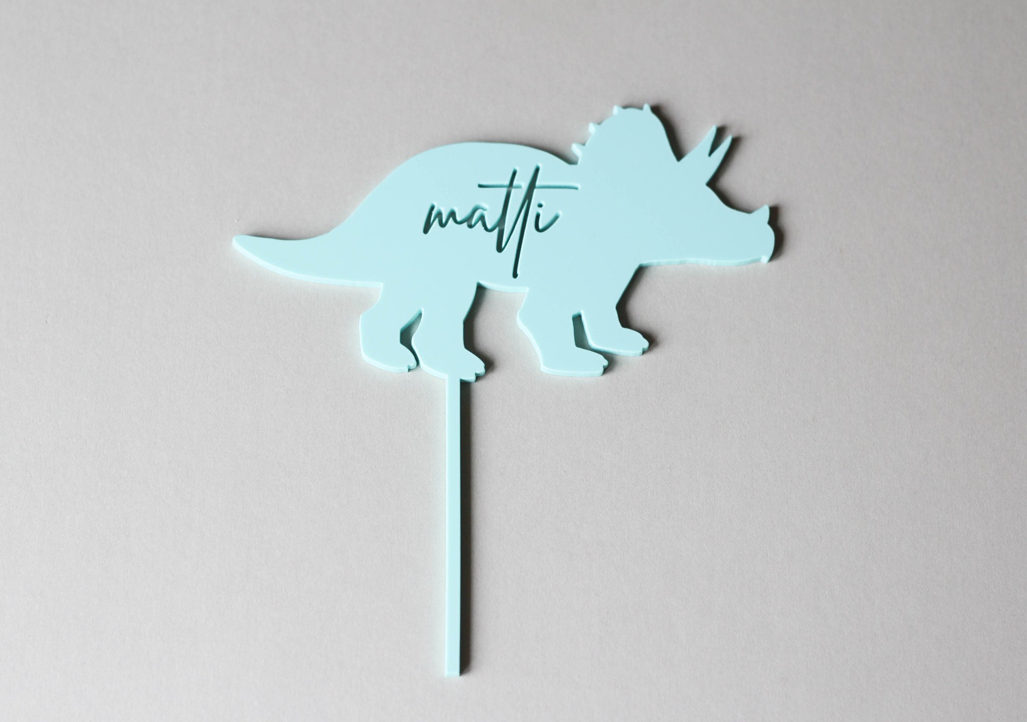 Dinosaur Birthday Cake Topper, Personalised Cake Topper