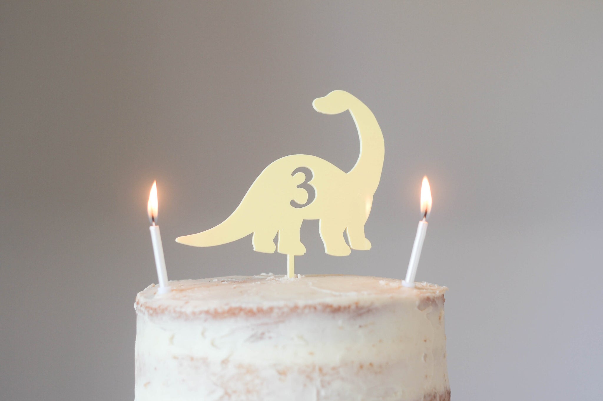 Dinosaur Birthday Cake Topper, Brachiosaurus Cake Topper