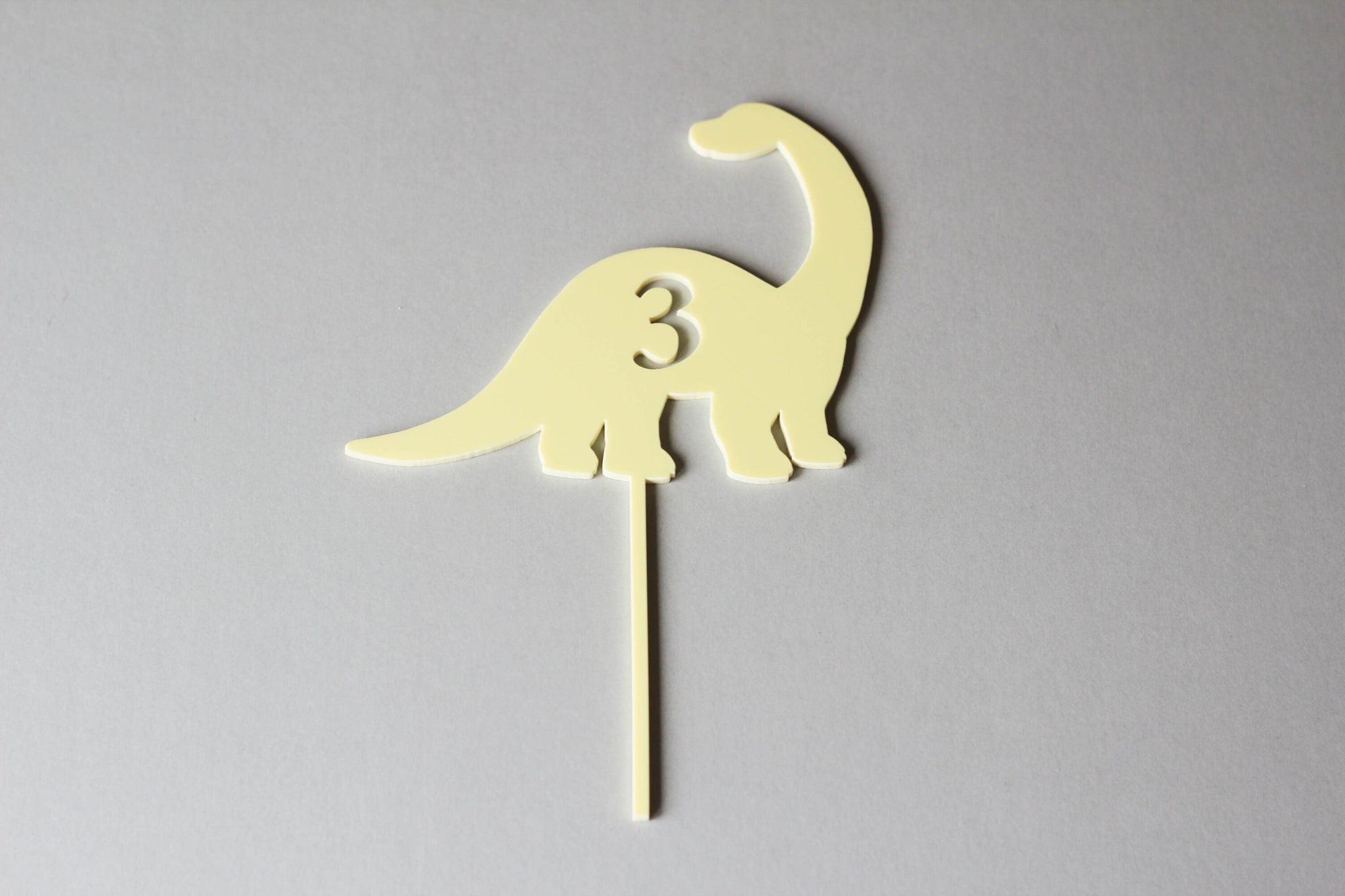 Dinosaur Birthday Cake Topper, Brachiosaurus Cake Topper