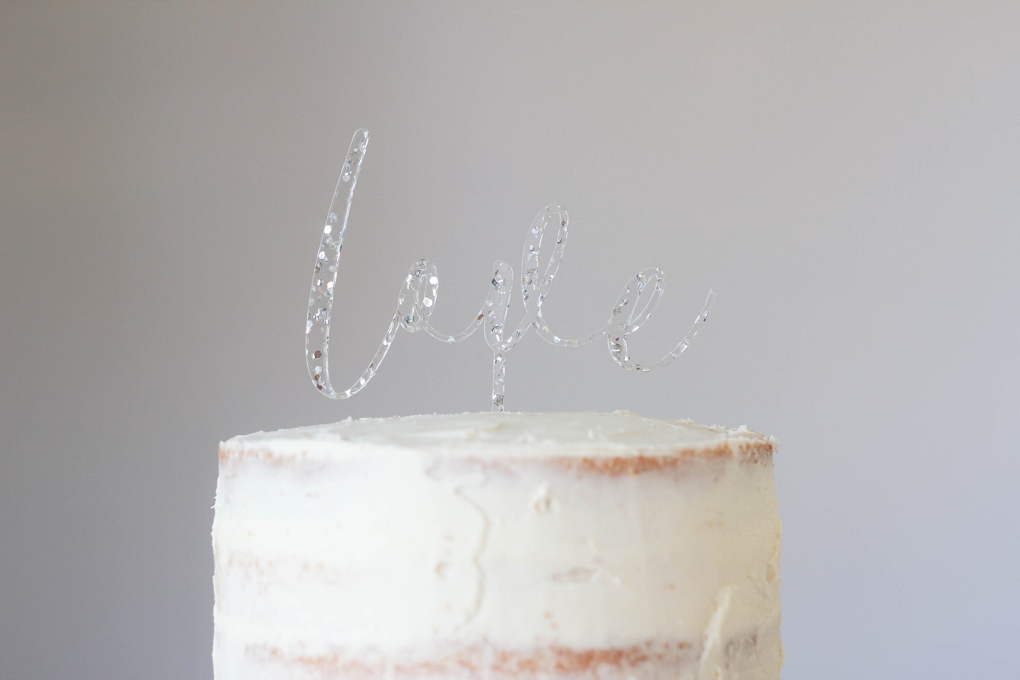 Love Cake Topper, Wedding Cake Topper
