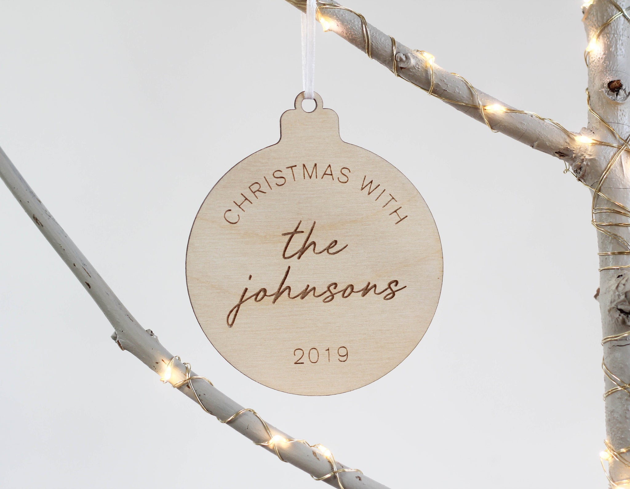 Personalised Ornament, Family Christmas Bauble