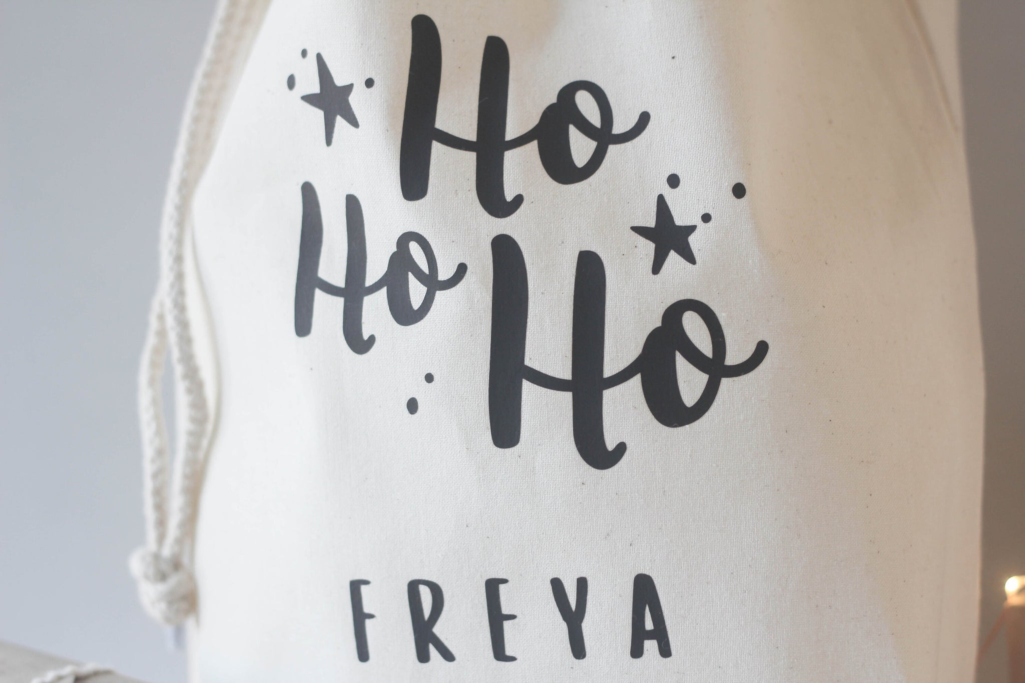 Kid's Santa Sack, Christmas Eve Bag