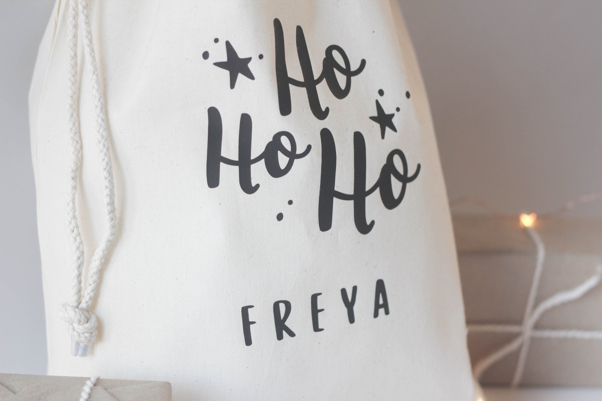 Kid's Santa Sack, Christmas Eve Bag
