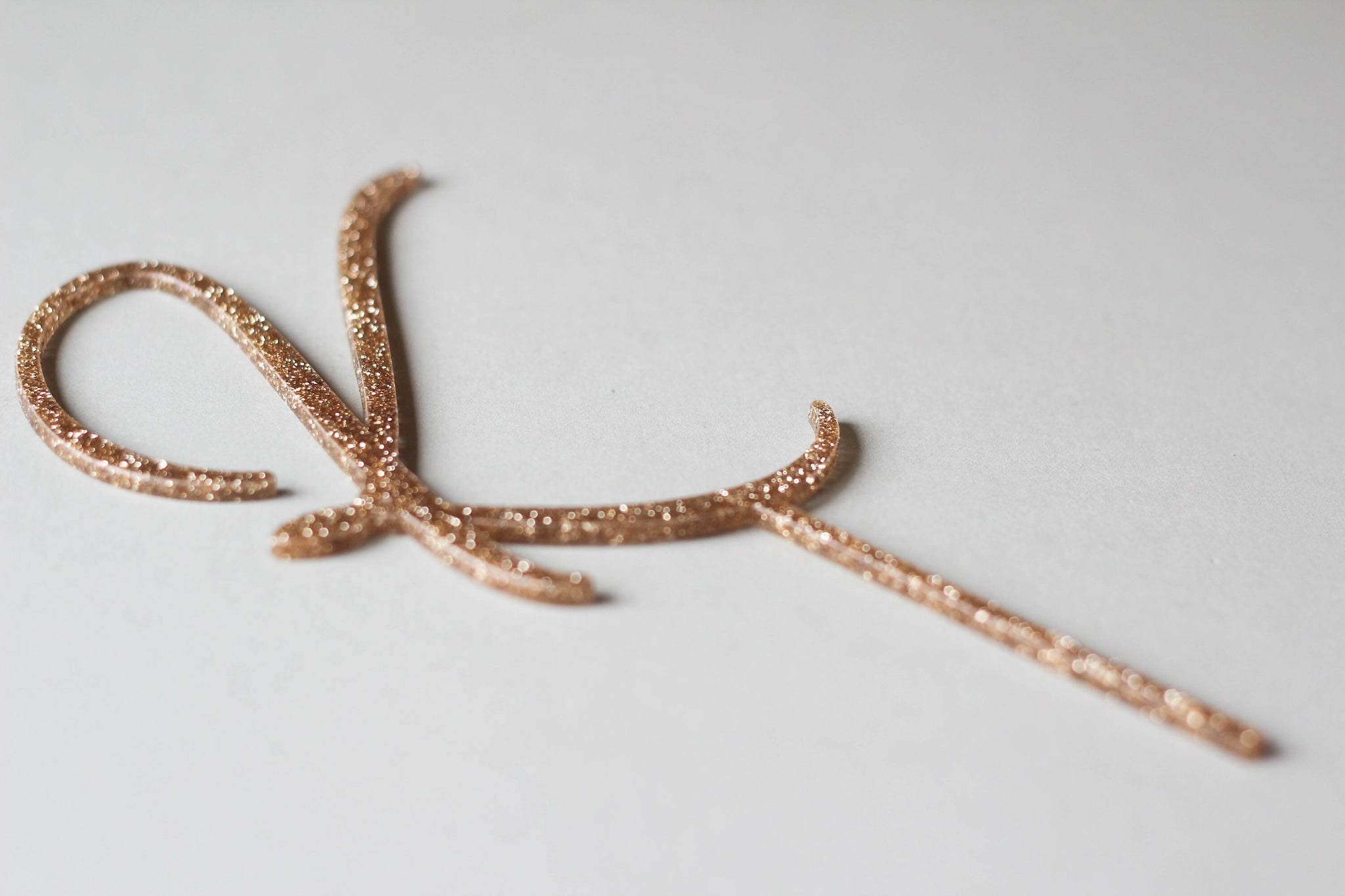 Custom Initial Wedding Cake Topper