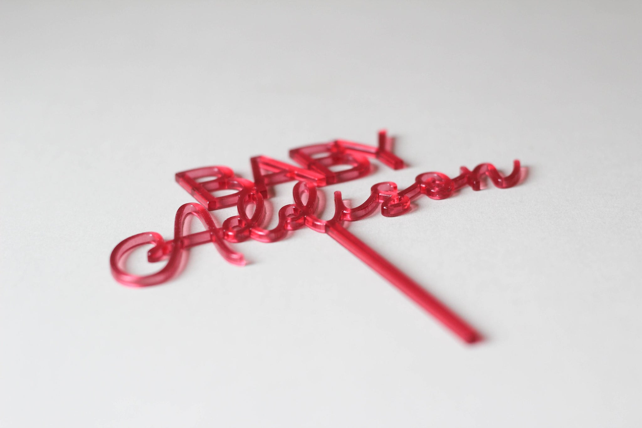 Baby Birthday Cake Topper, Personalised Cake Topper