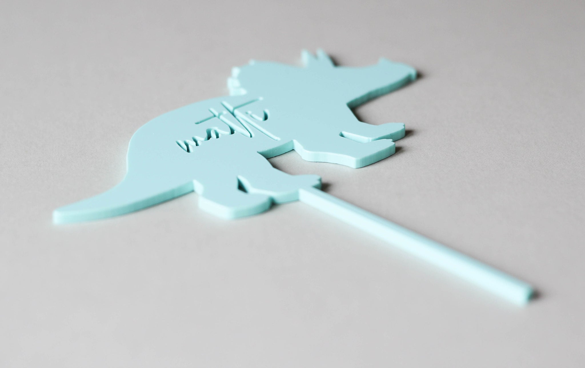 Dinosaur Birthday Cake Topper, Personalised Cake Topper