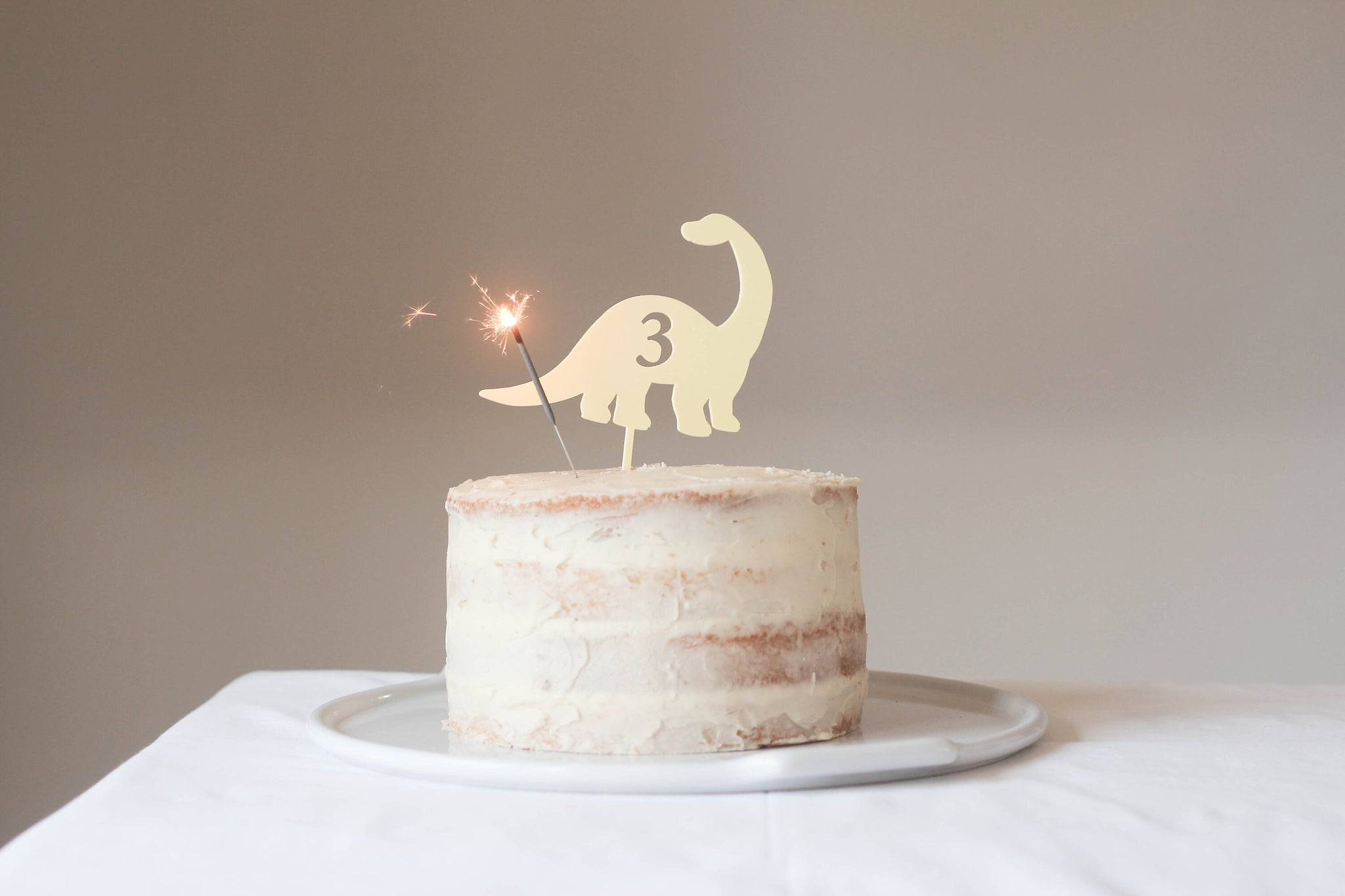 Dinosaur Birthday Cake Topper, Brachiosaurus Cake Topper