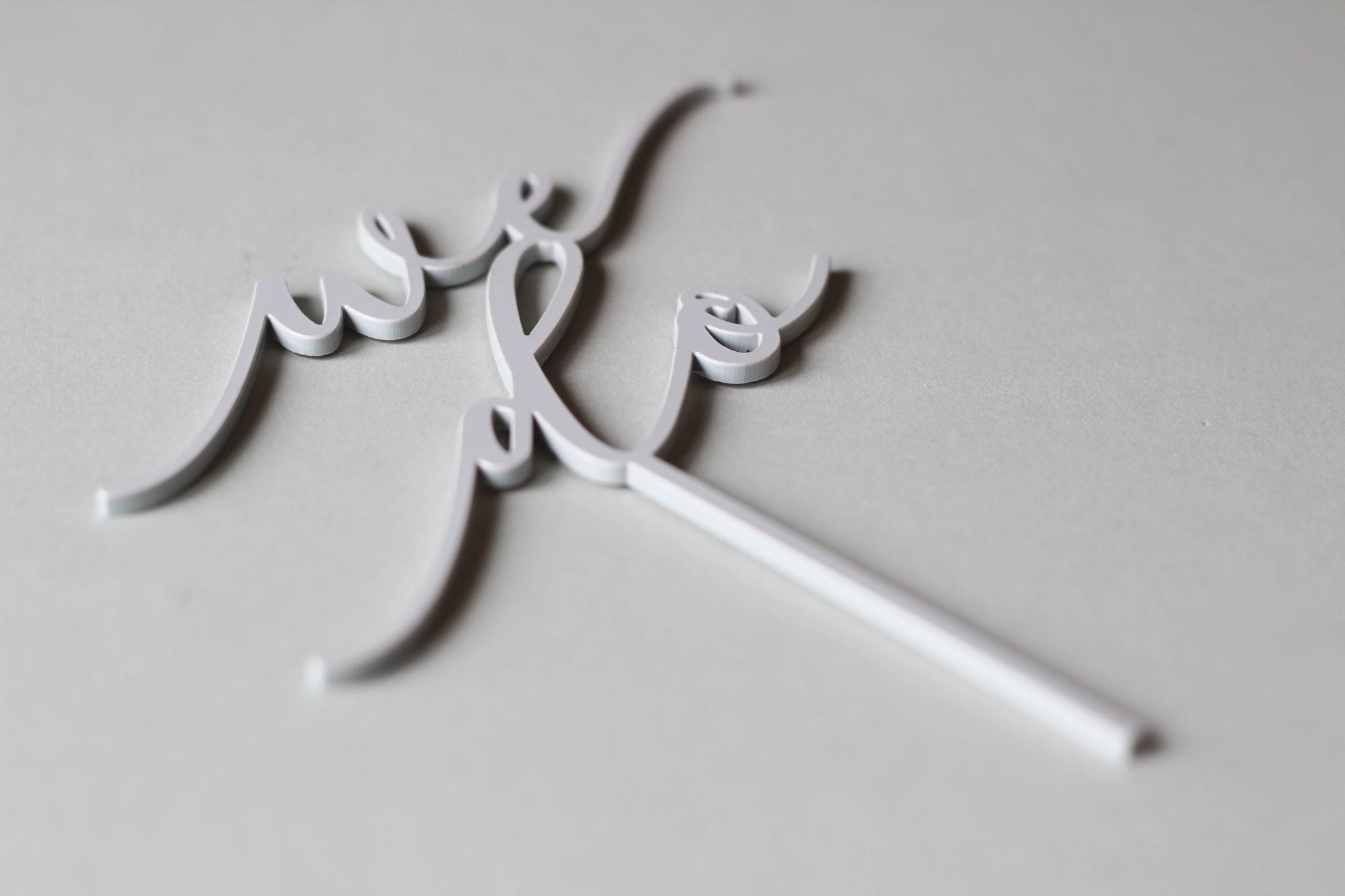 We Do Cake Topper, Wedding Cake Topper