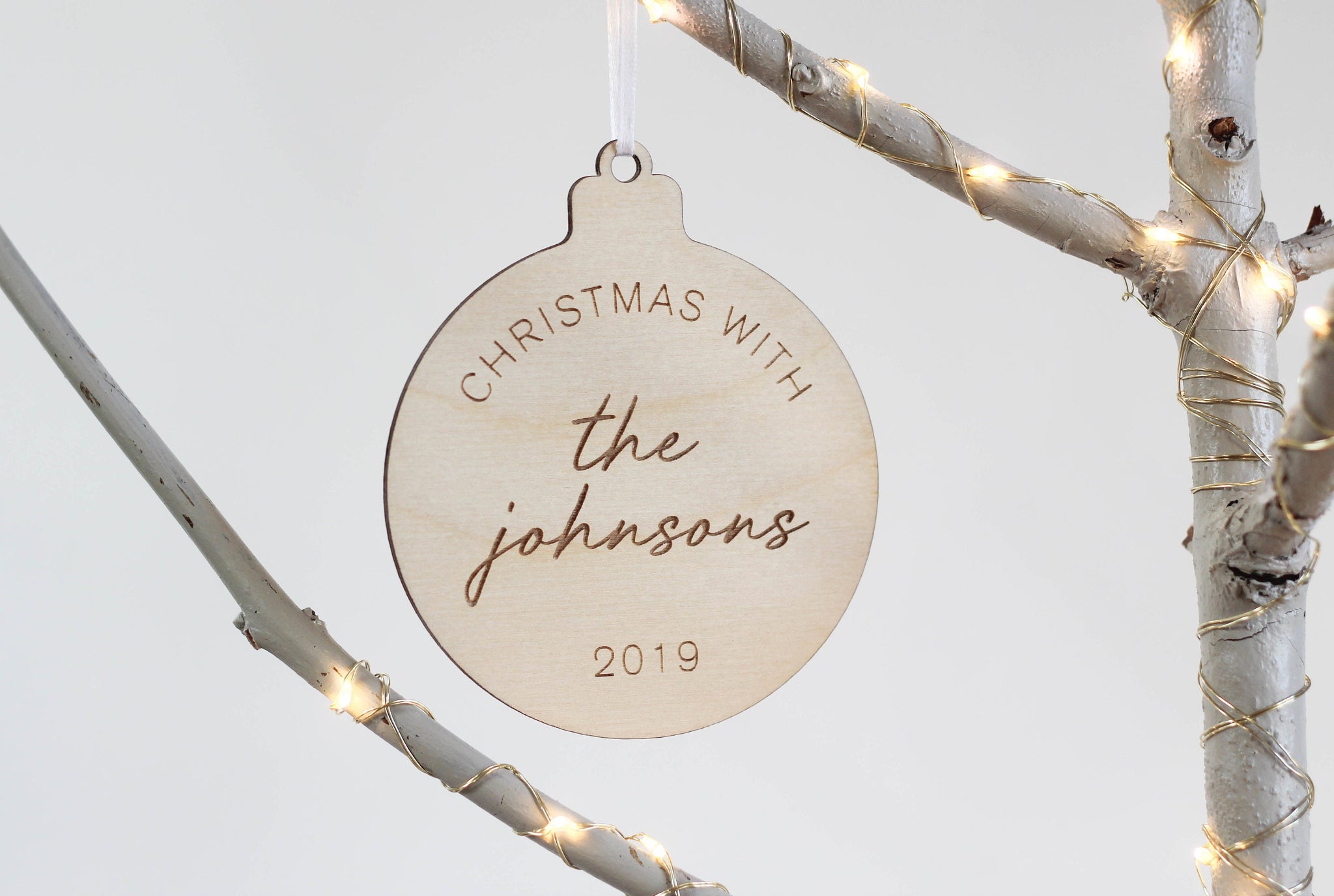 Personalised Ornament, Family Christmas Bauble