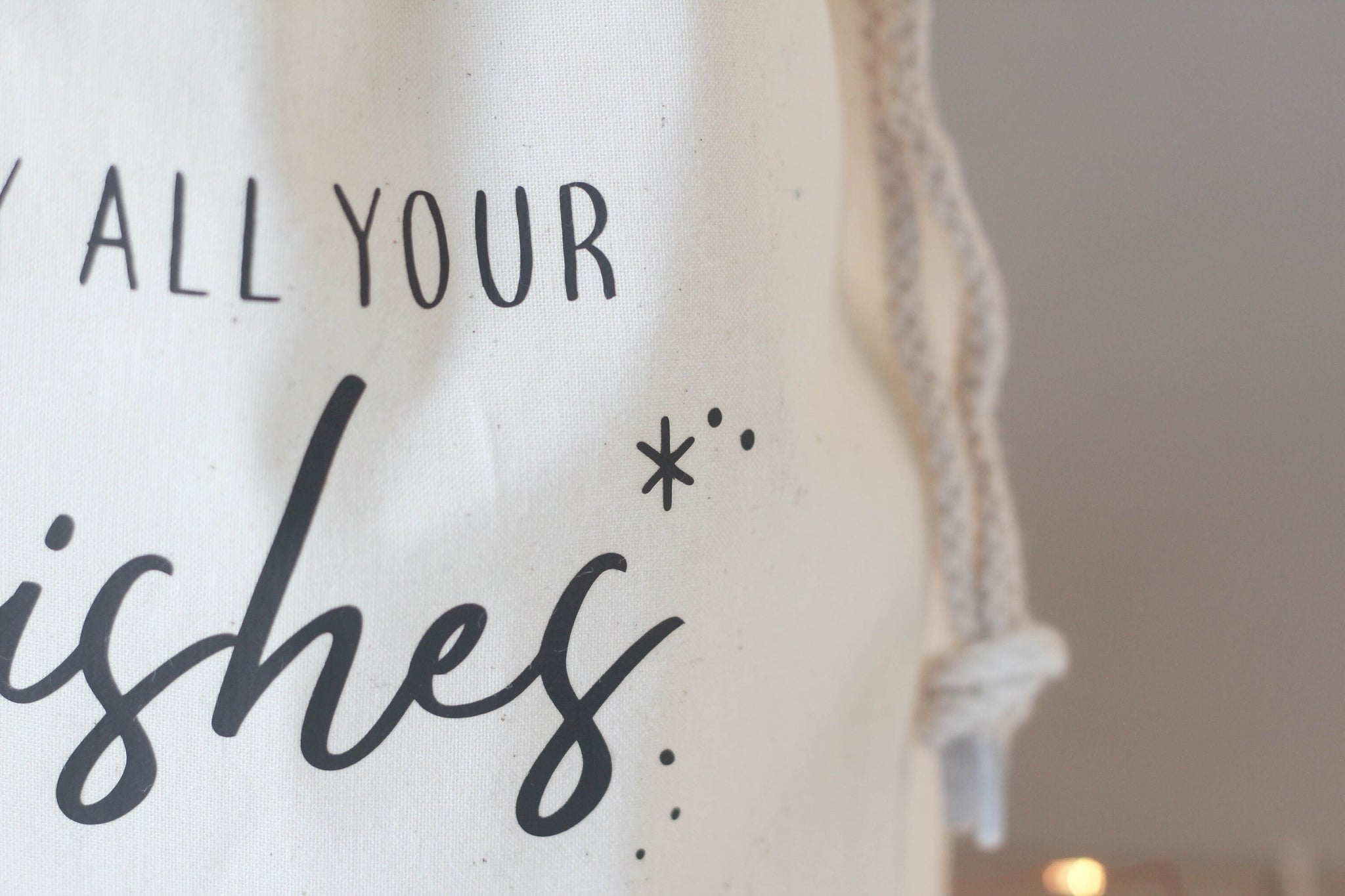 Personalised Santa Sack, Christmas Eve Bag