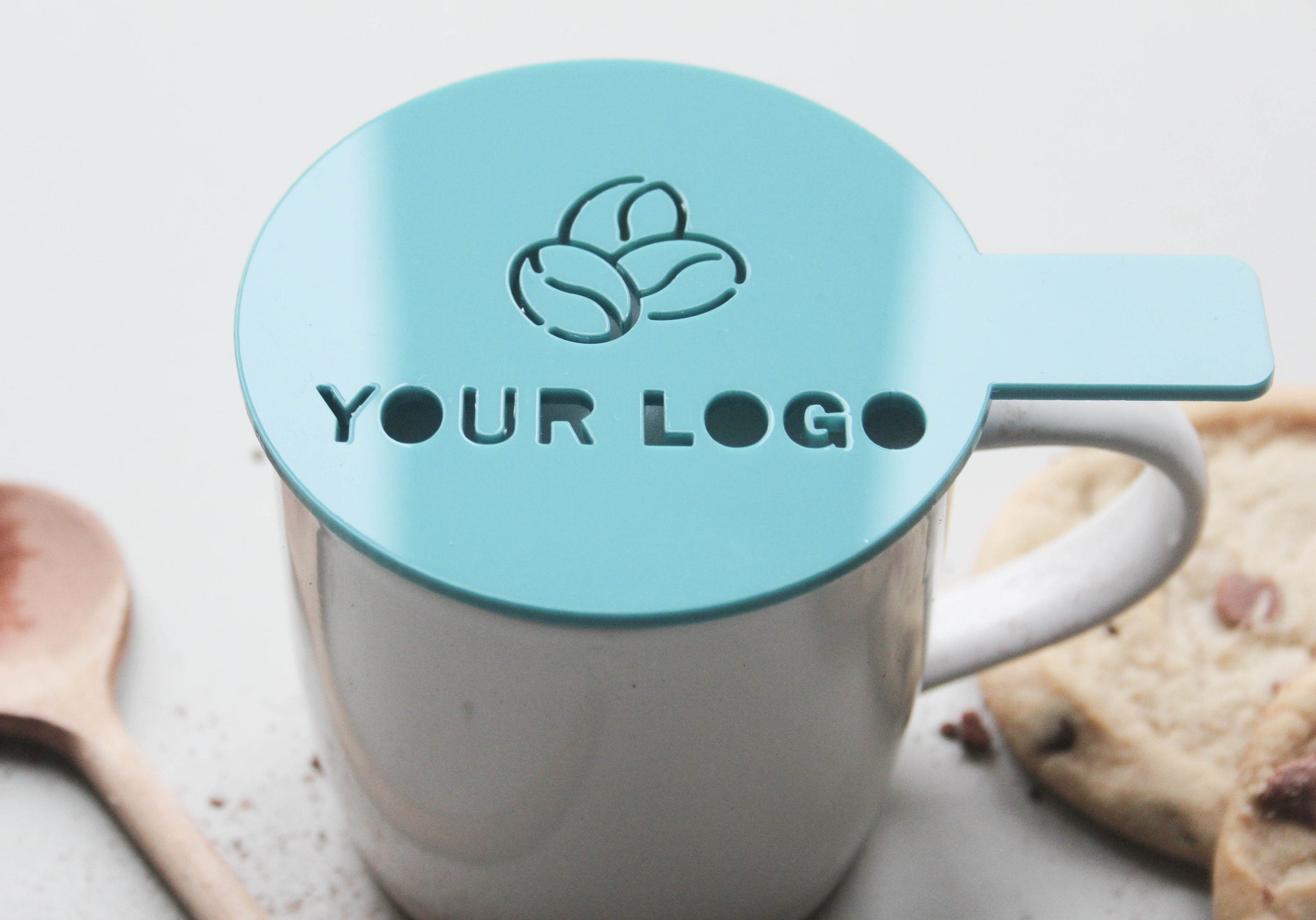 Custom Coffee Stencil For Business, Coffee Shop Stencil